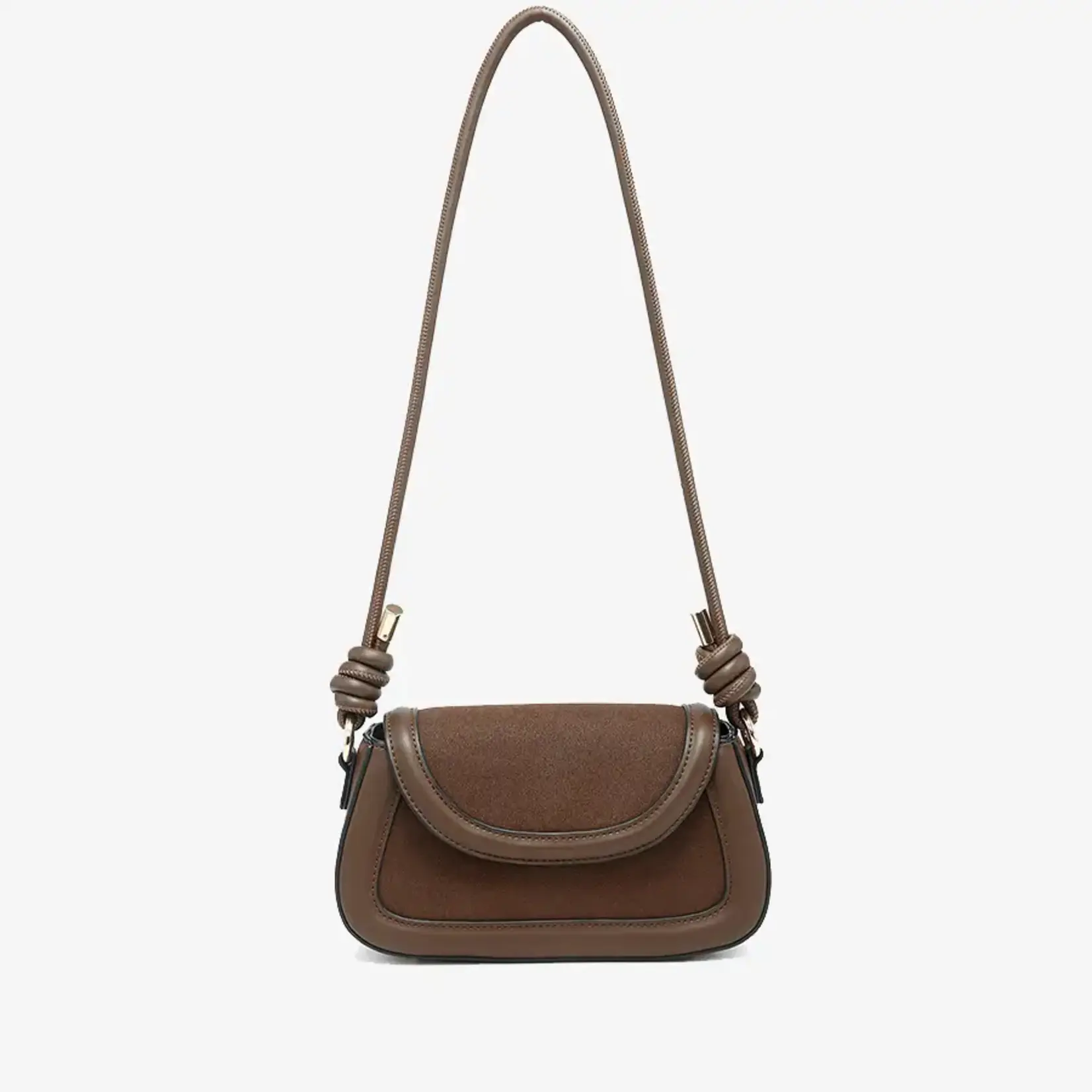 Marina Suede Crossbody Bag