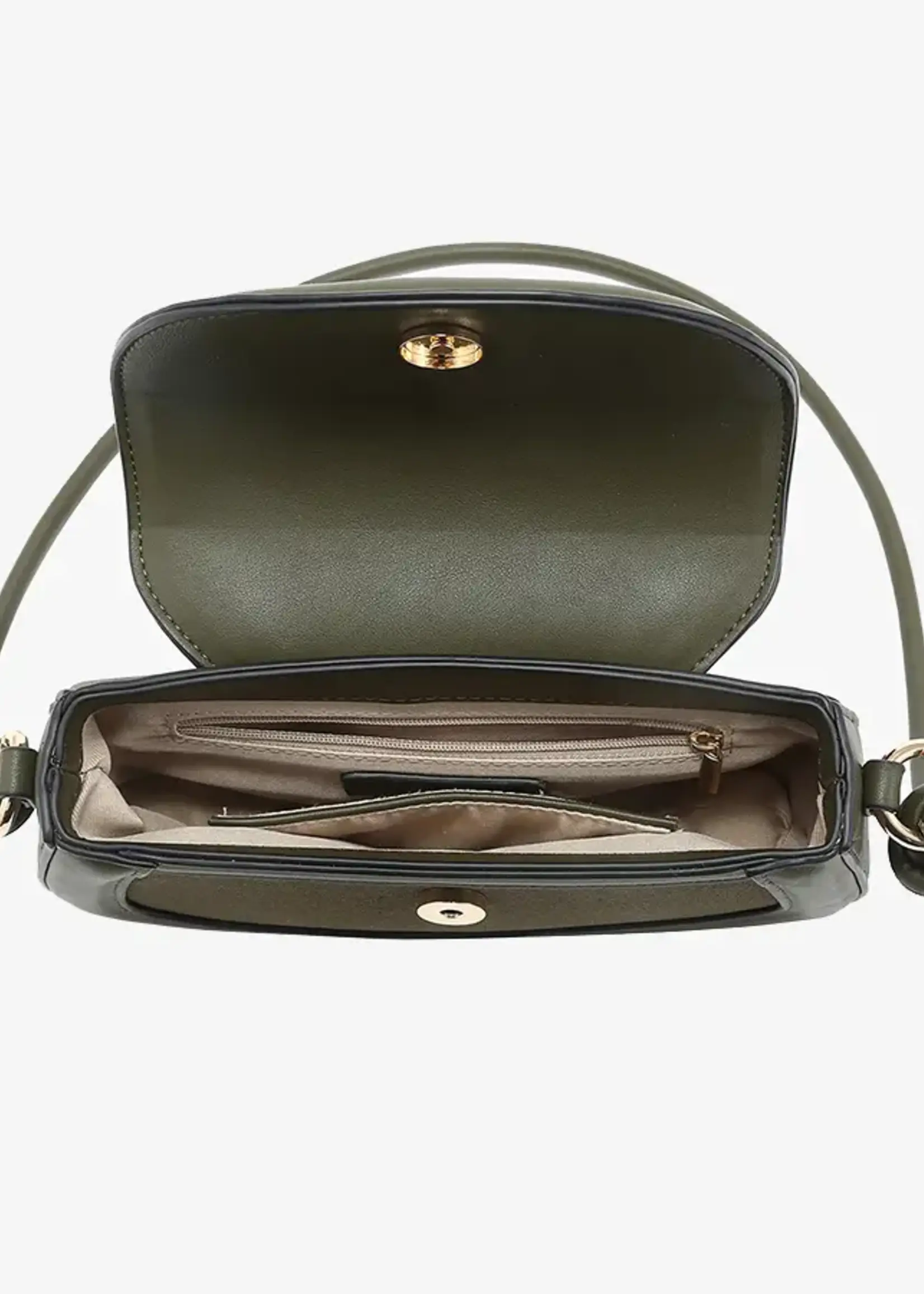 Marina Suede Crossbody Bag
