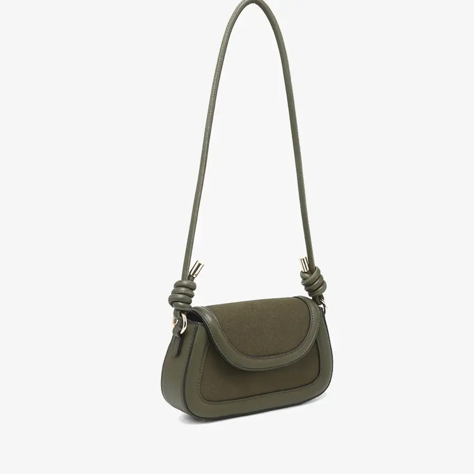 Marina Suede Crossbody Bag