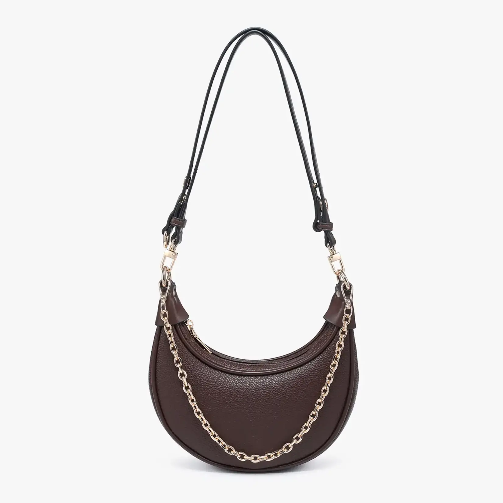 Zora Moon Shoulder Bag w/ Chain