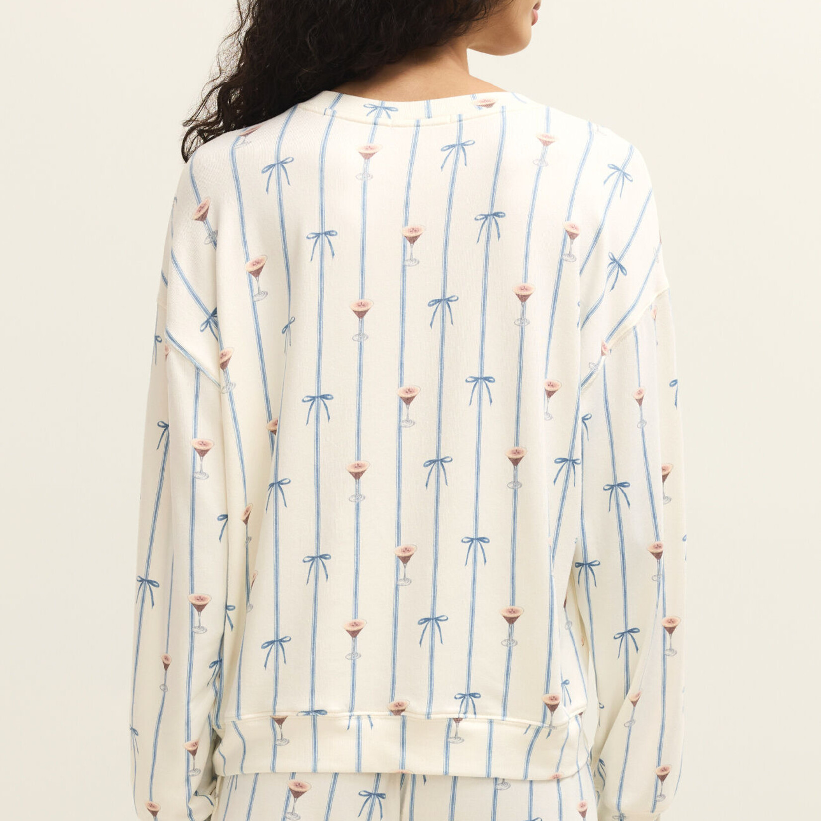 Z Supply Cozy Espresso Martini LS Top