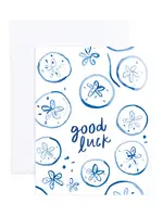 Skye Sand Dollar Good Luck Greeting Card