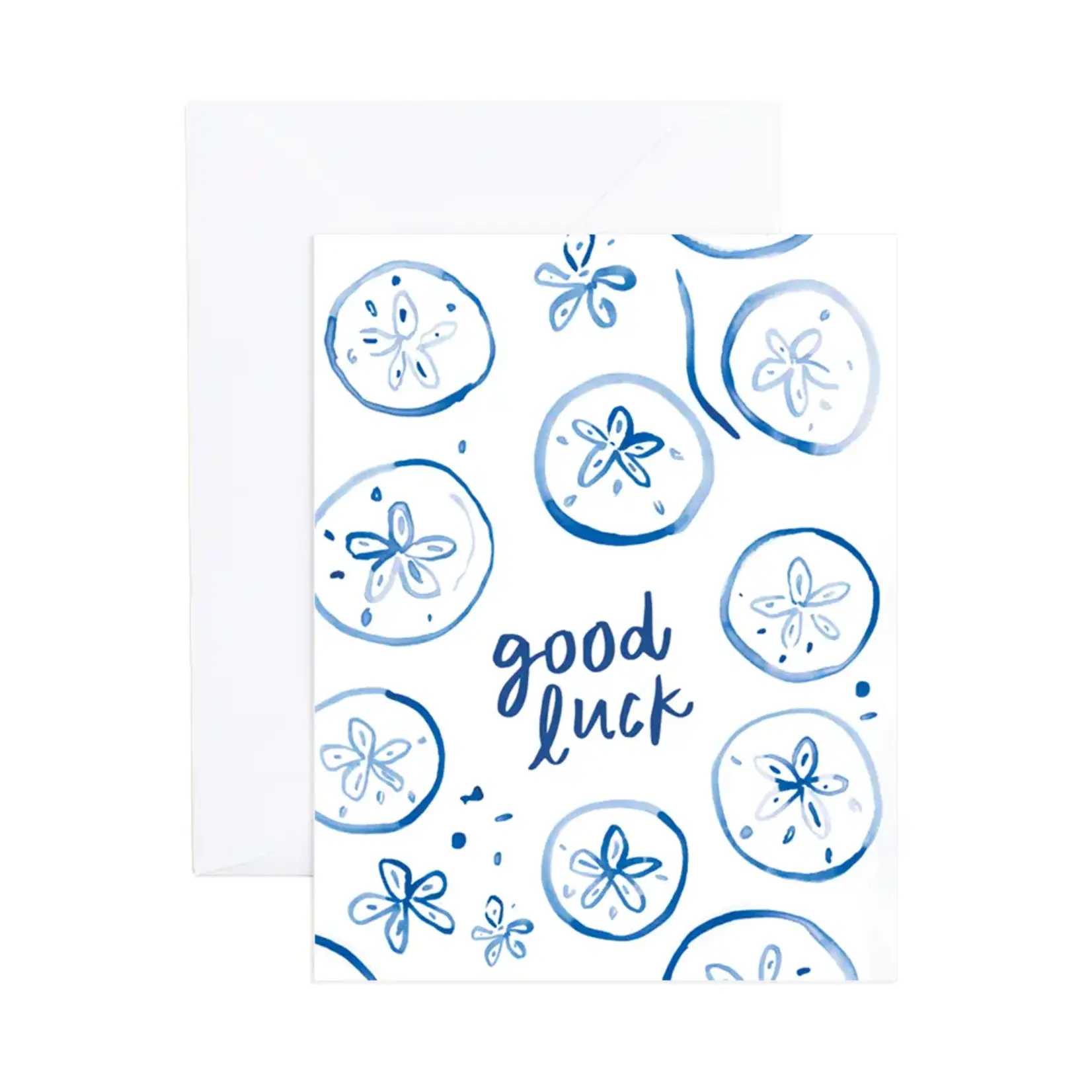 Skye Sand Dollar Good Luck Greeting Card