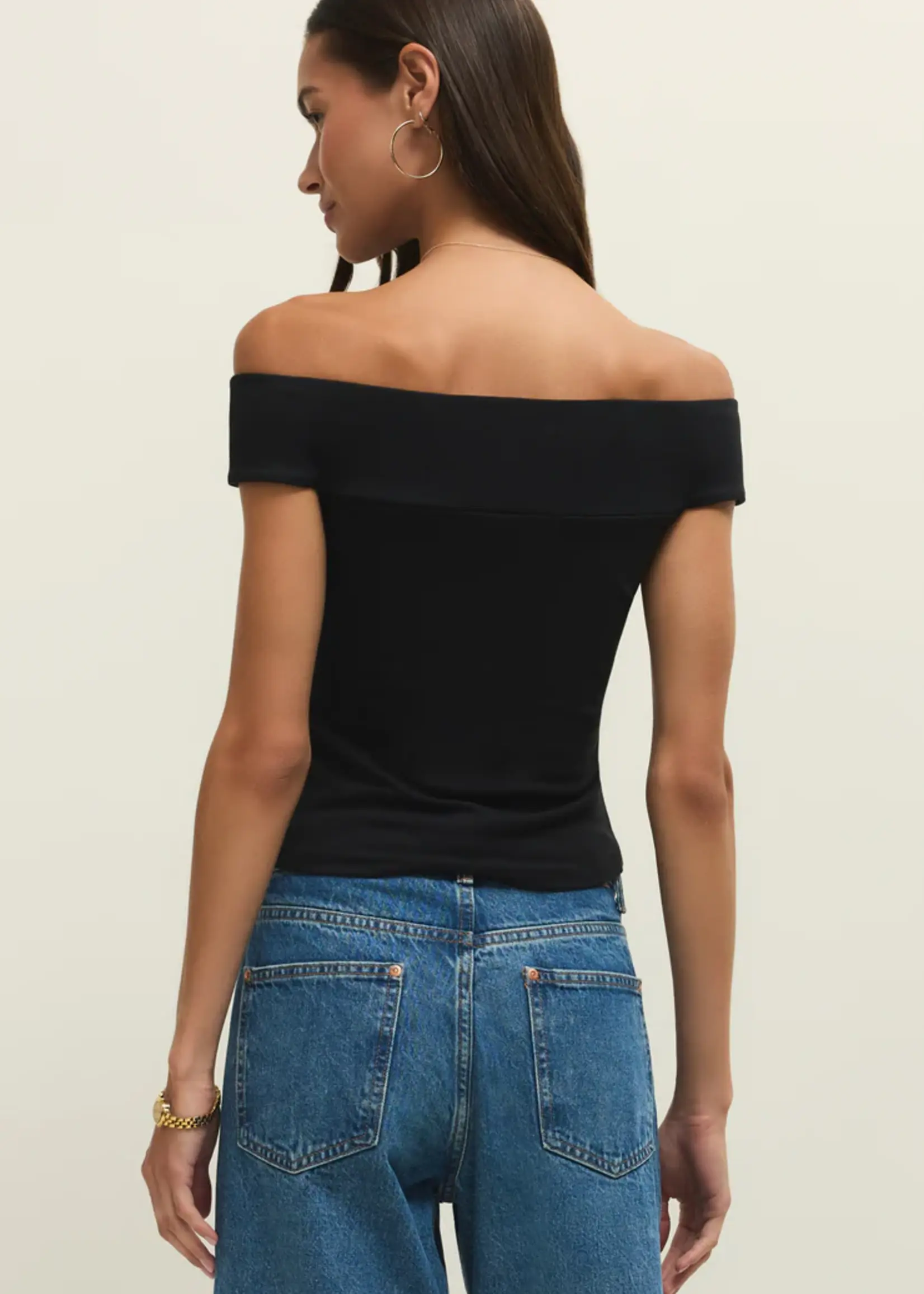 Z Supply Second Skin Off Shoulder Top