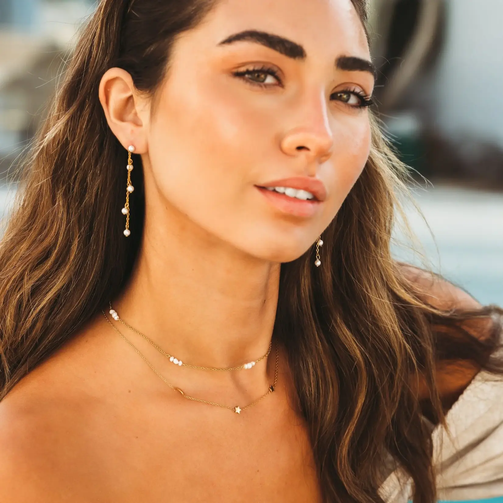 Salty Cali Pearl Cascade Drops