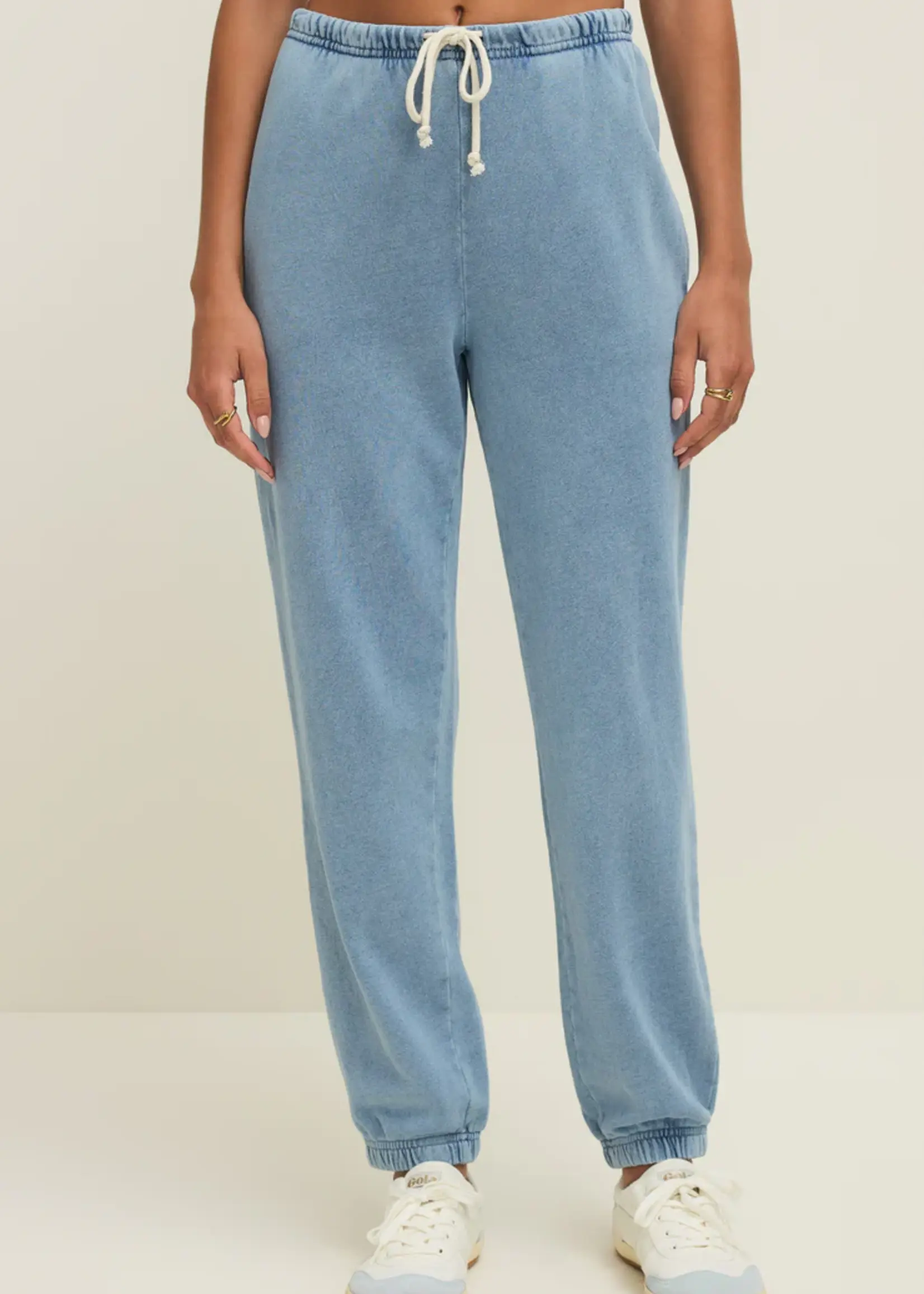 Z Supply Downtown Knit Denim Jogger