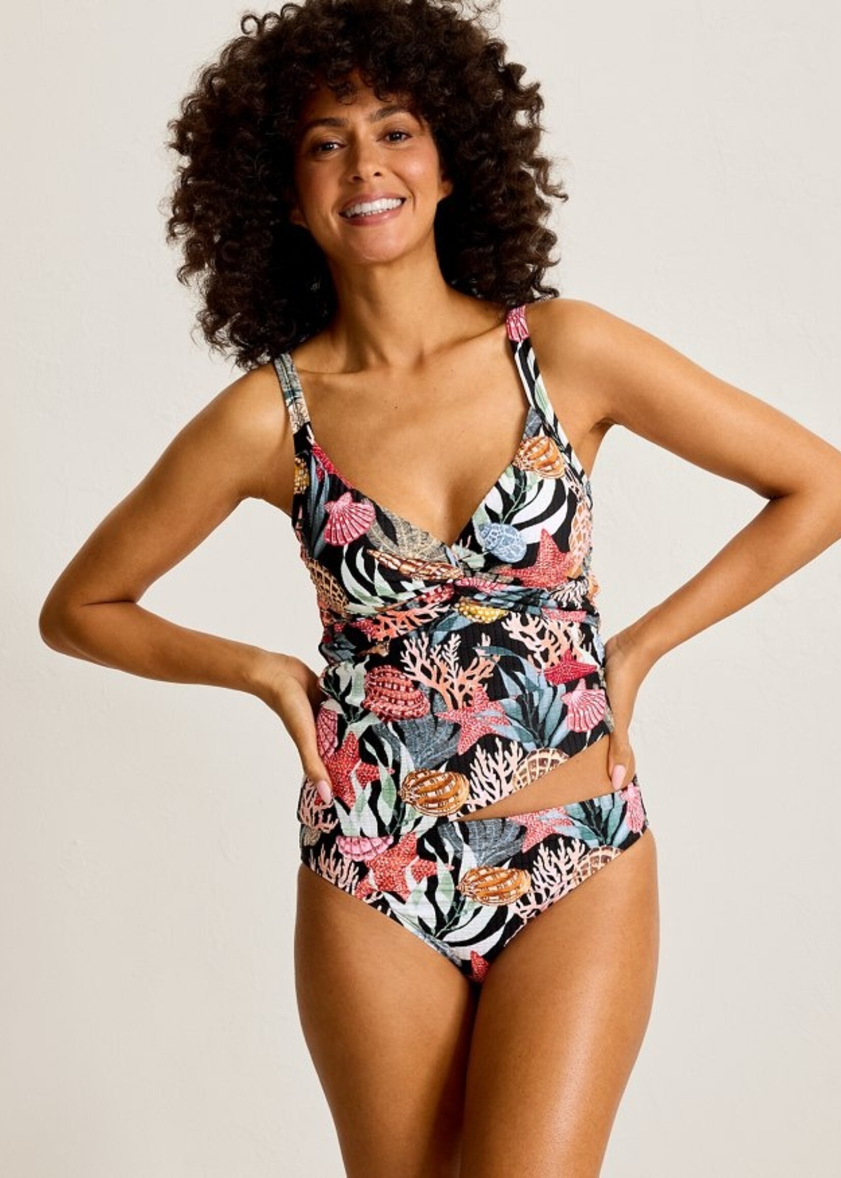 Tommy Bahama Shell Sands Underwire Twist-Front Tankini