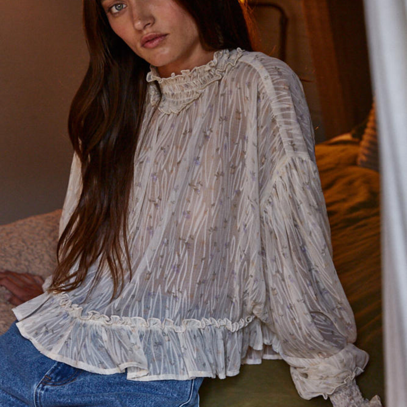 By Together Floral Fairy Tale Mock Top