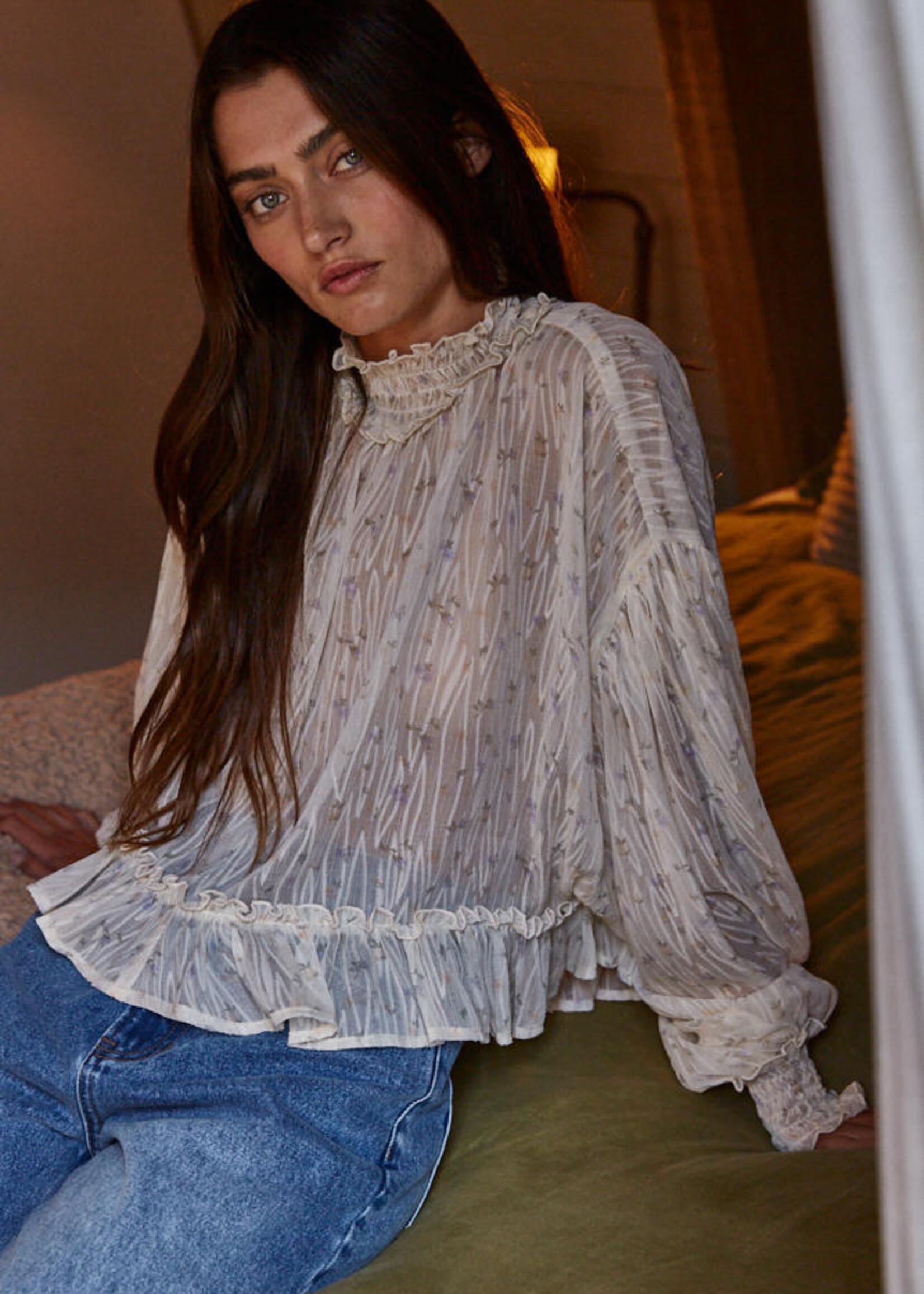 By Together Floral Fairy Tale Mock Top