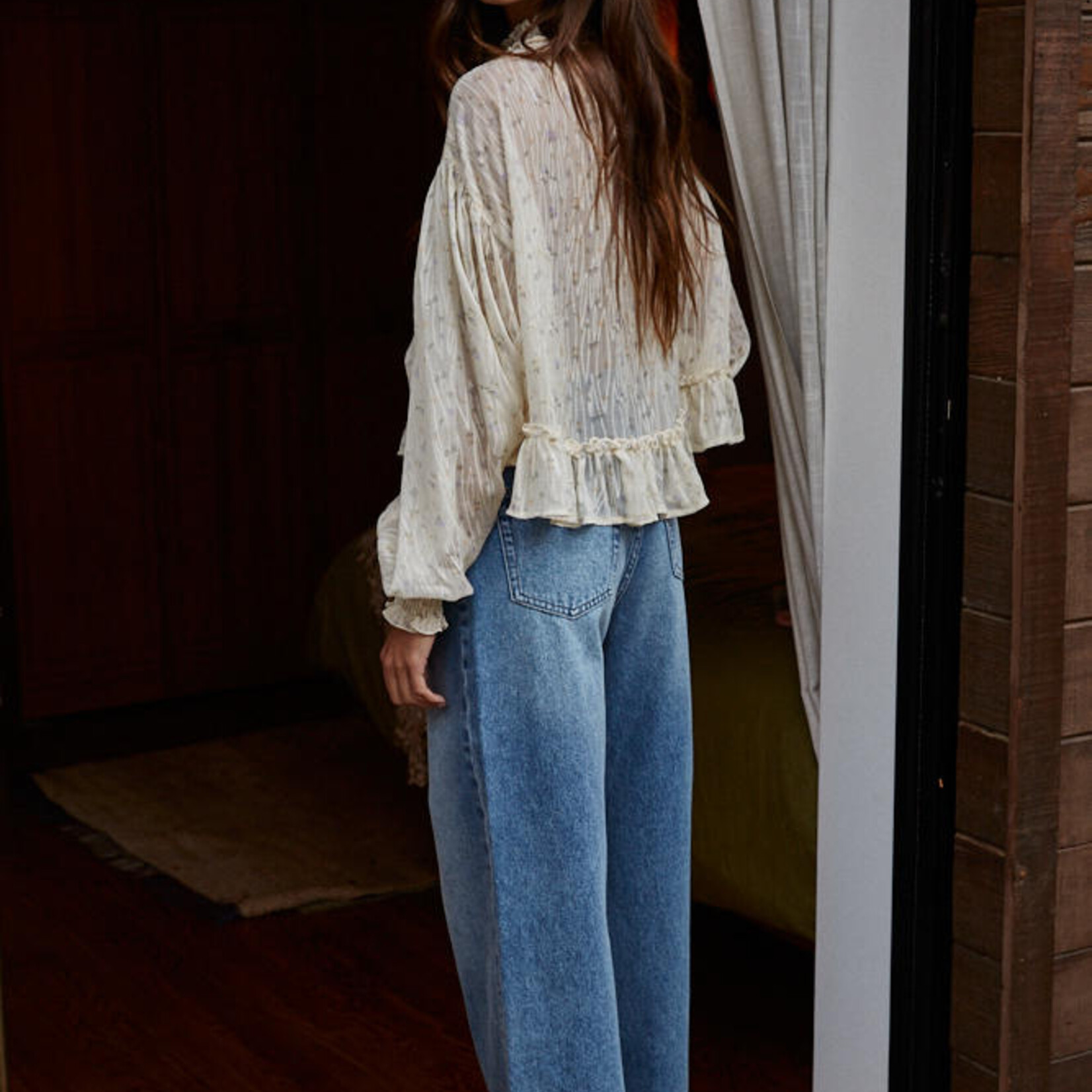 By Together Floral Fairy Tale Mock Top