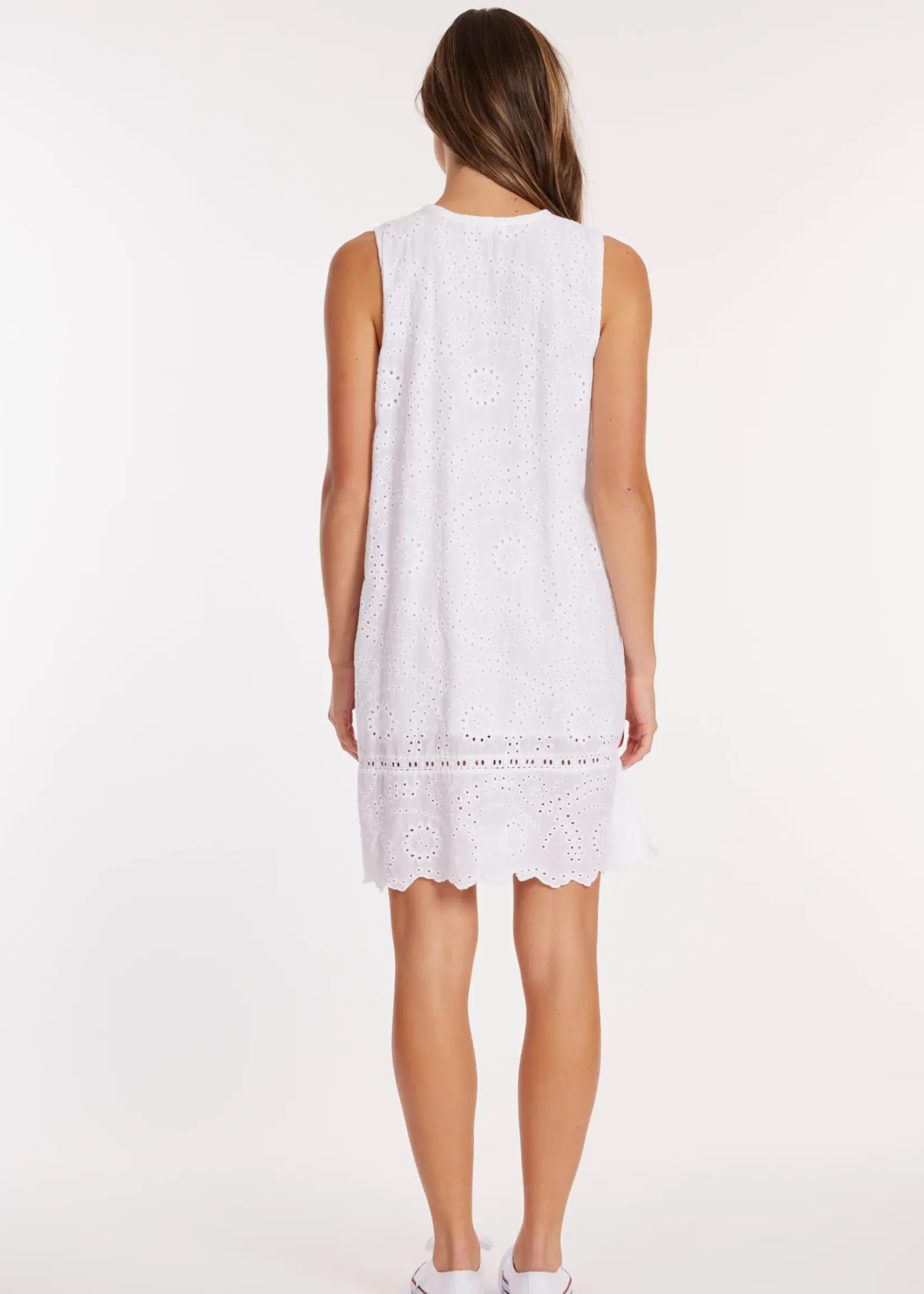Mododoc Lace Tank Shift Dress