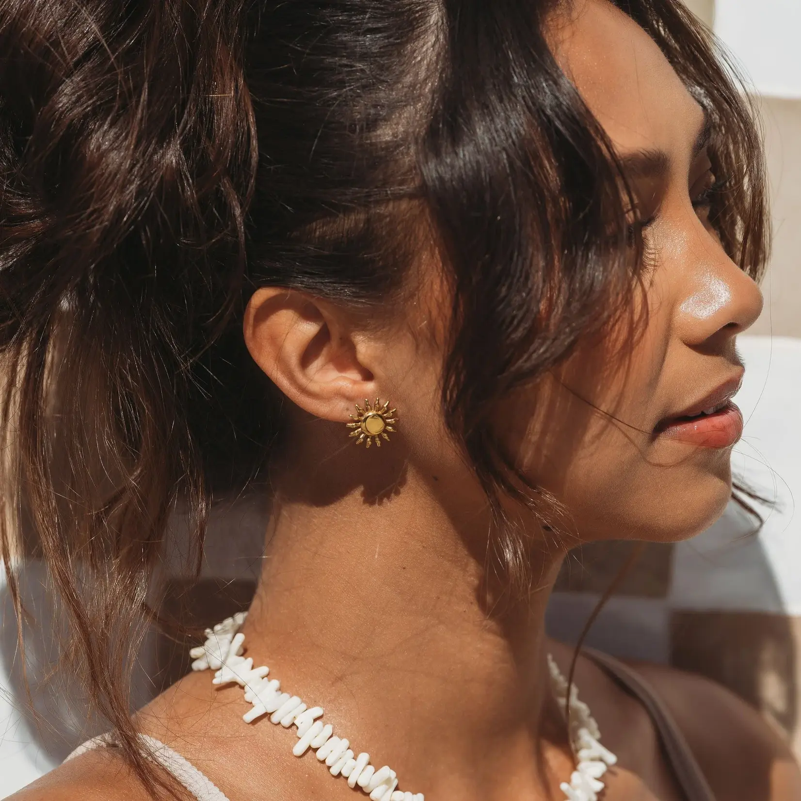 Sun Goddess Studs