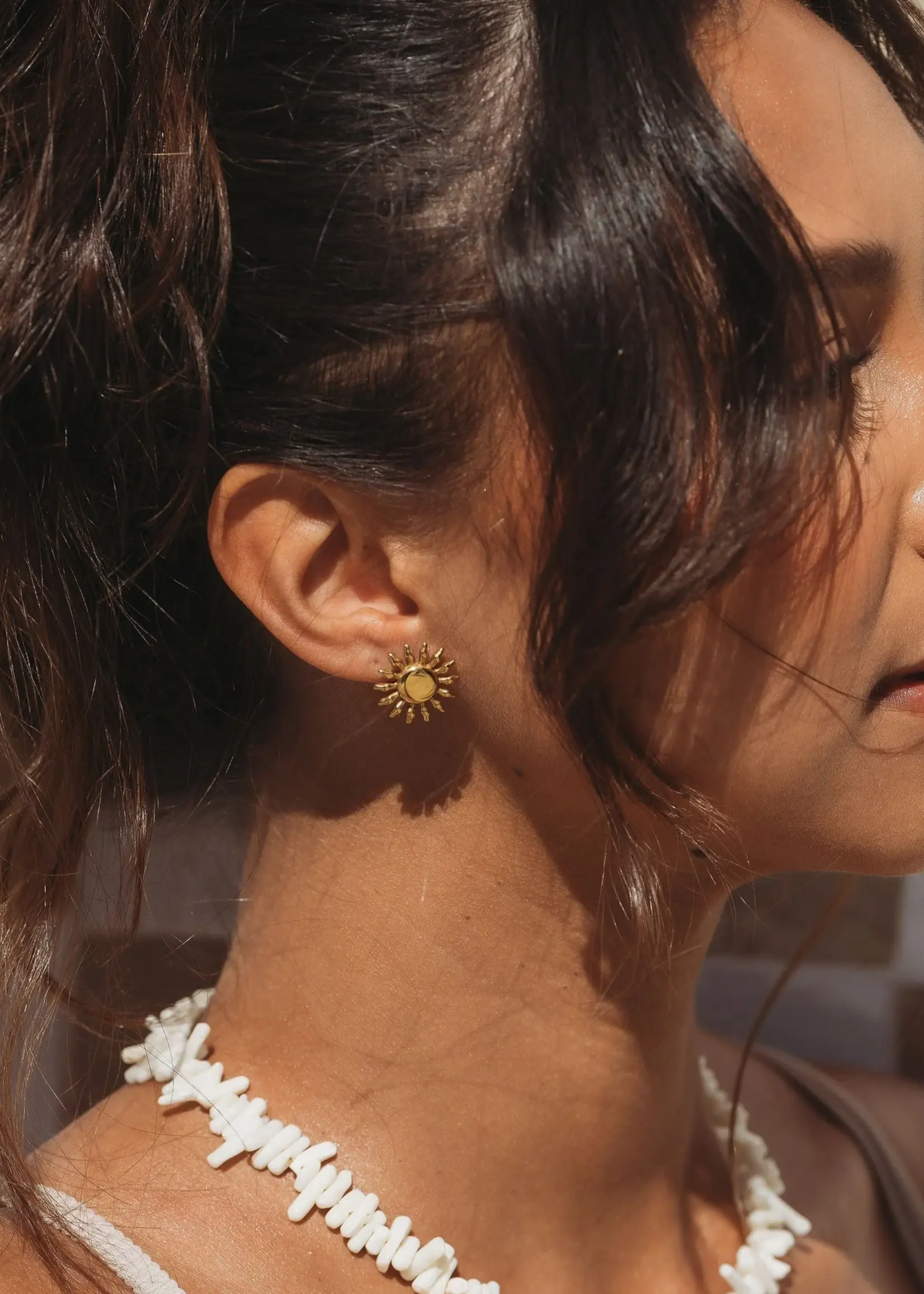 Sun Goddess Studs