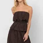 Double Vision Peplum Top