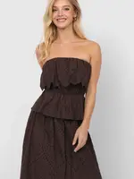 Double Vision Peplum Top