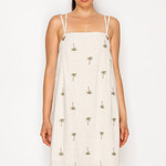 Drifting Palms Mini Dress