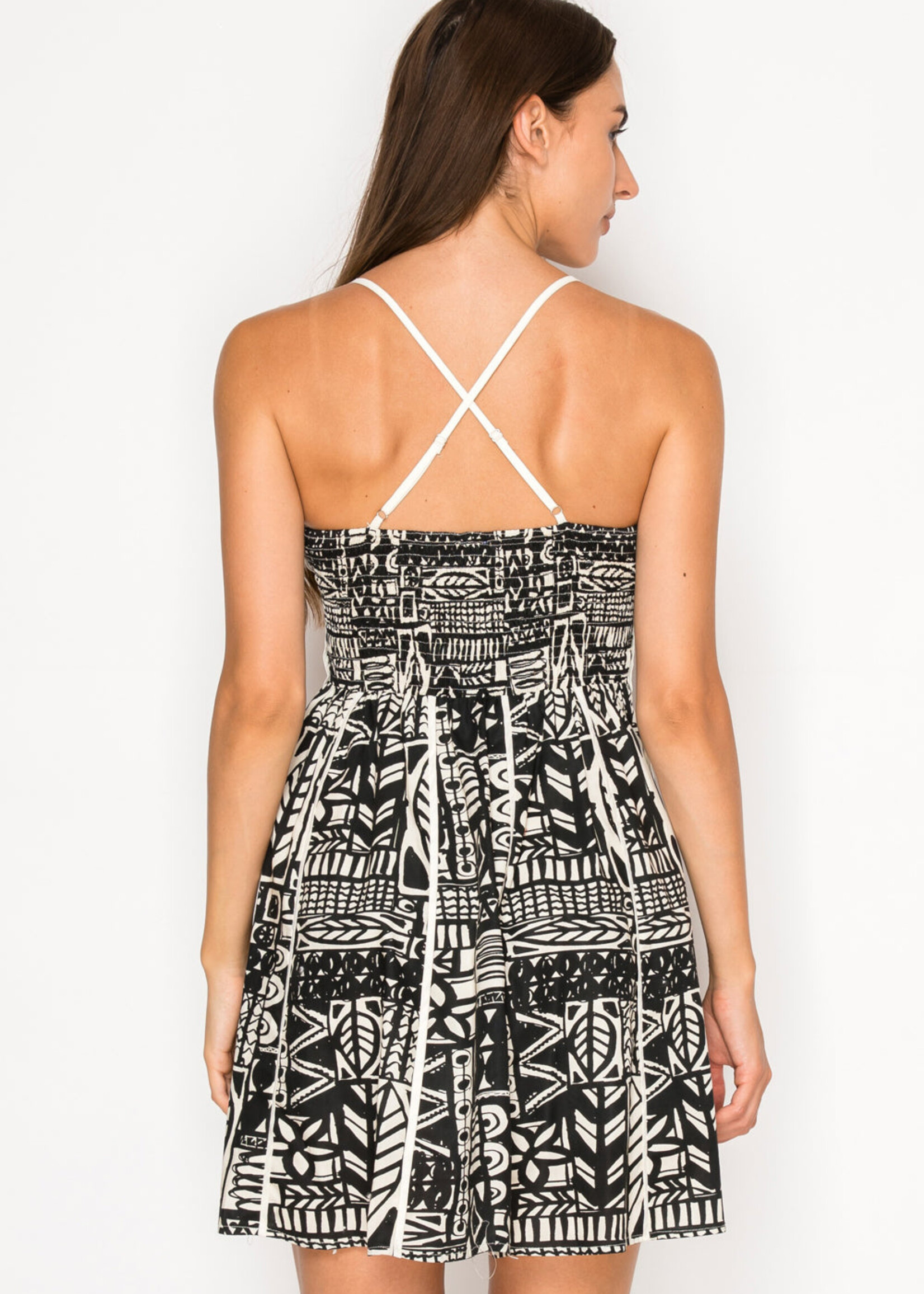 Nysa's Ink Mini Dress