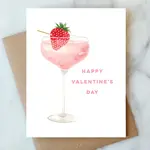 Valentine Cocktail Greeting Card