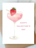 Valentine Cocktail Greeting Card