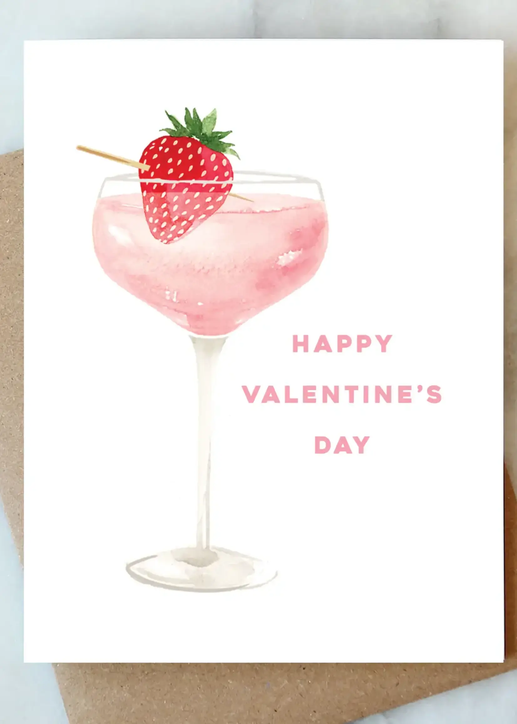 Valentine Cocktail Greeting Card