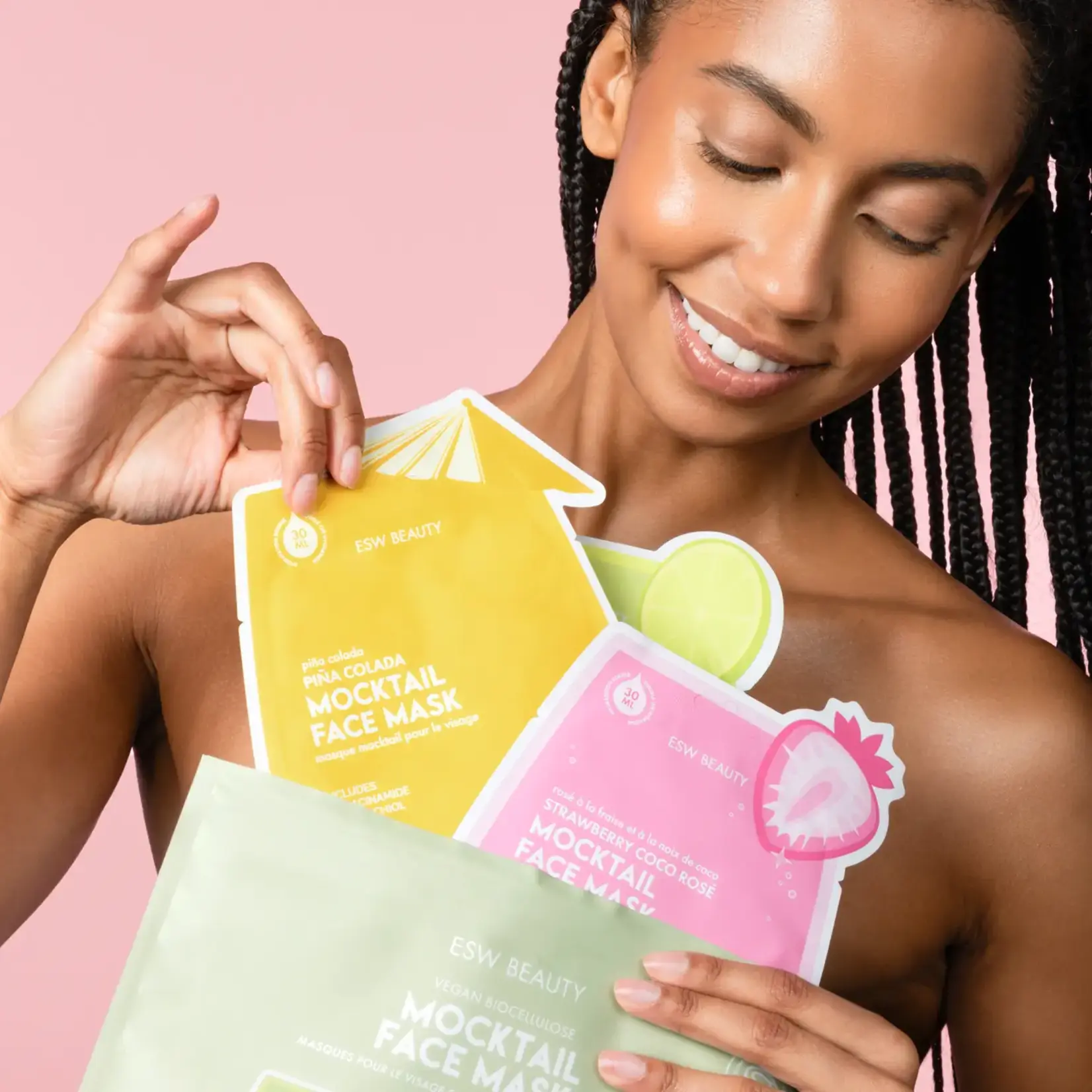 Mocktail Biocellulose Face Mask Set