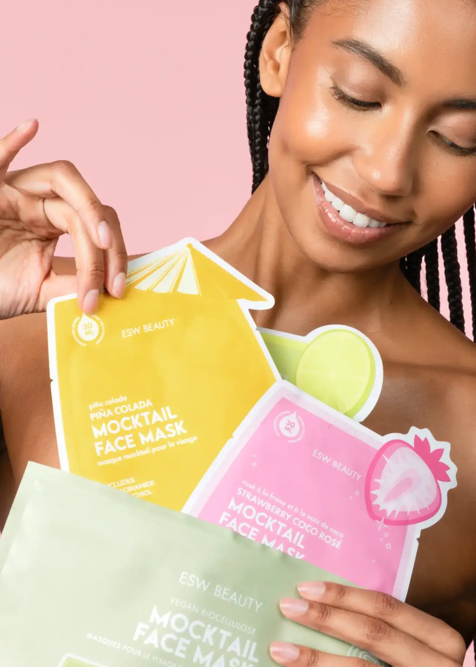 Mocktail Biocellulose Face Mask Set