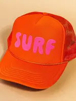 Surf Trucker Orange / Neon Pink