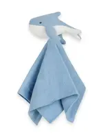 Blue Whale - Organic Baby Lovey Security Blanket
