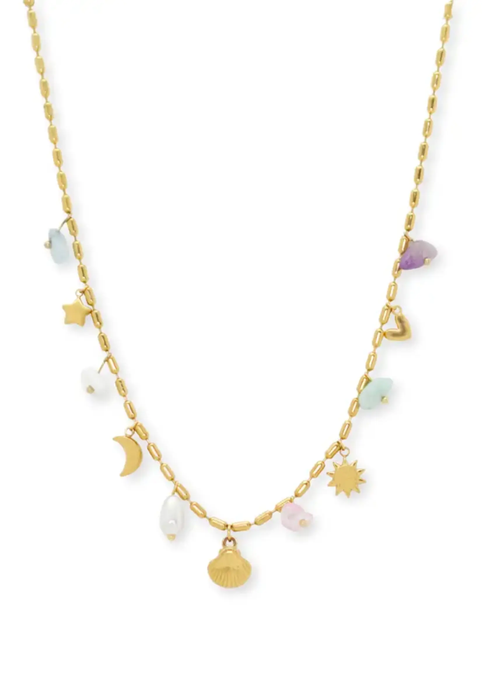 Salty Cali Coastal Charms Necklace