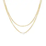 Salty Cali Layered Pearl Necklace