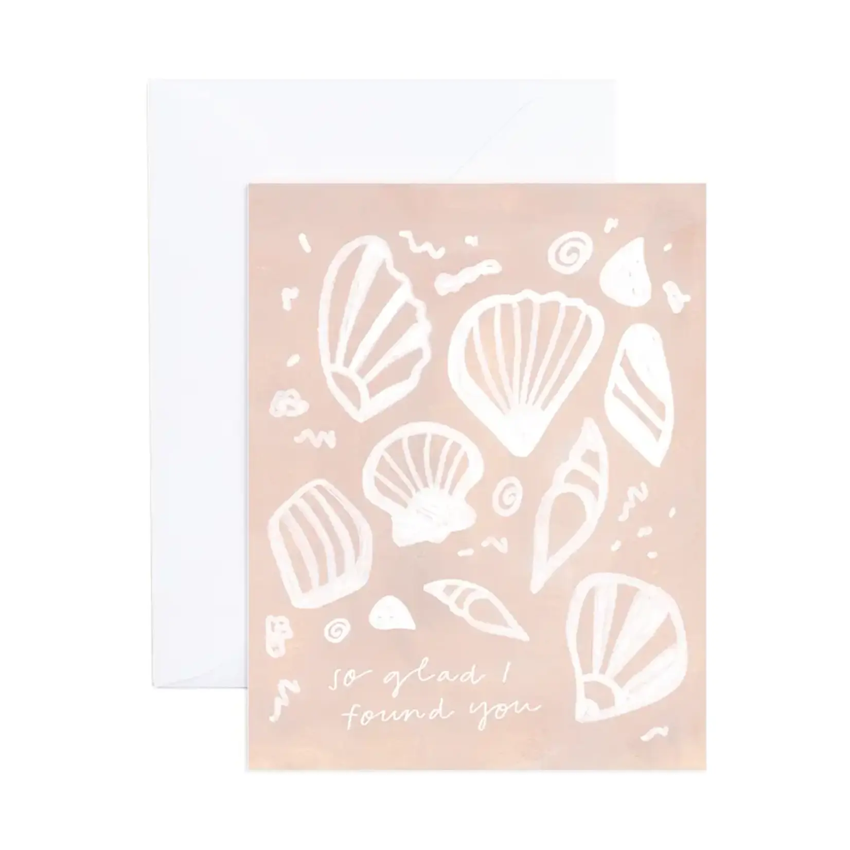 Madelana Pink Shells Love Card