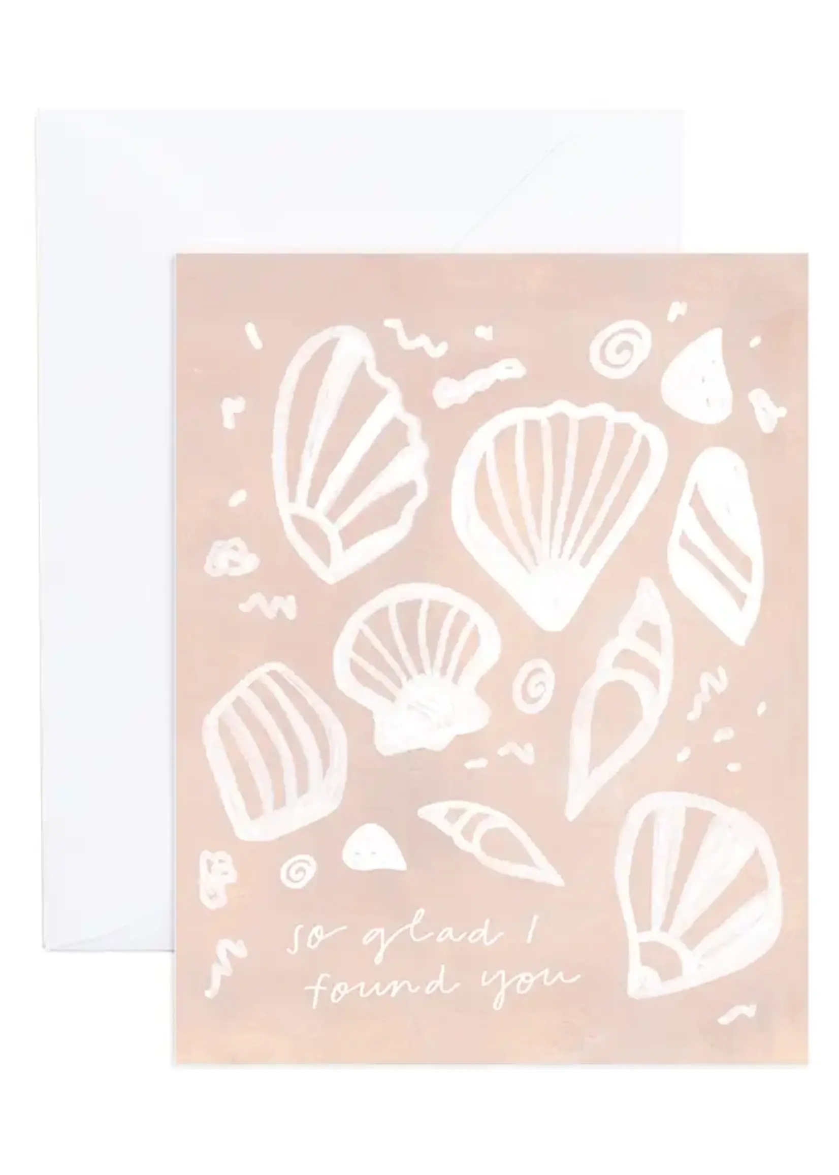Madelana Pink Shells Love Card