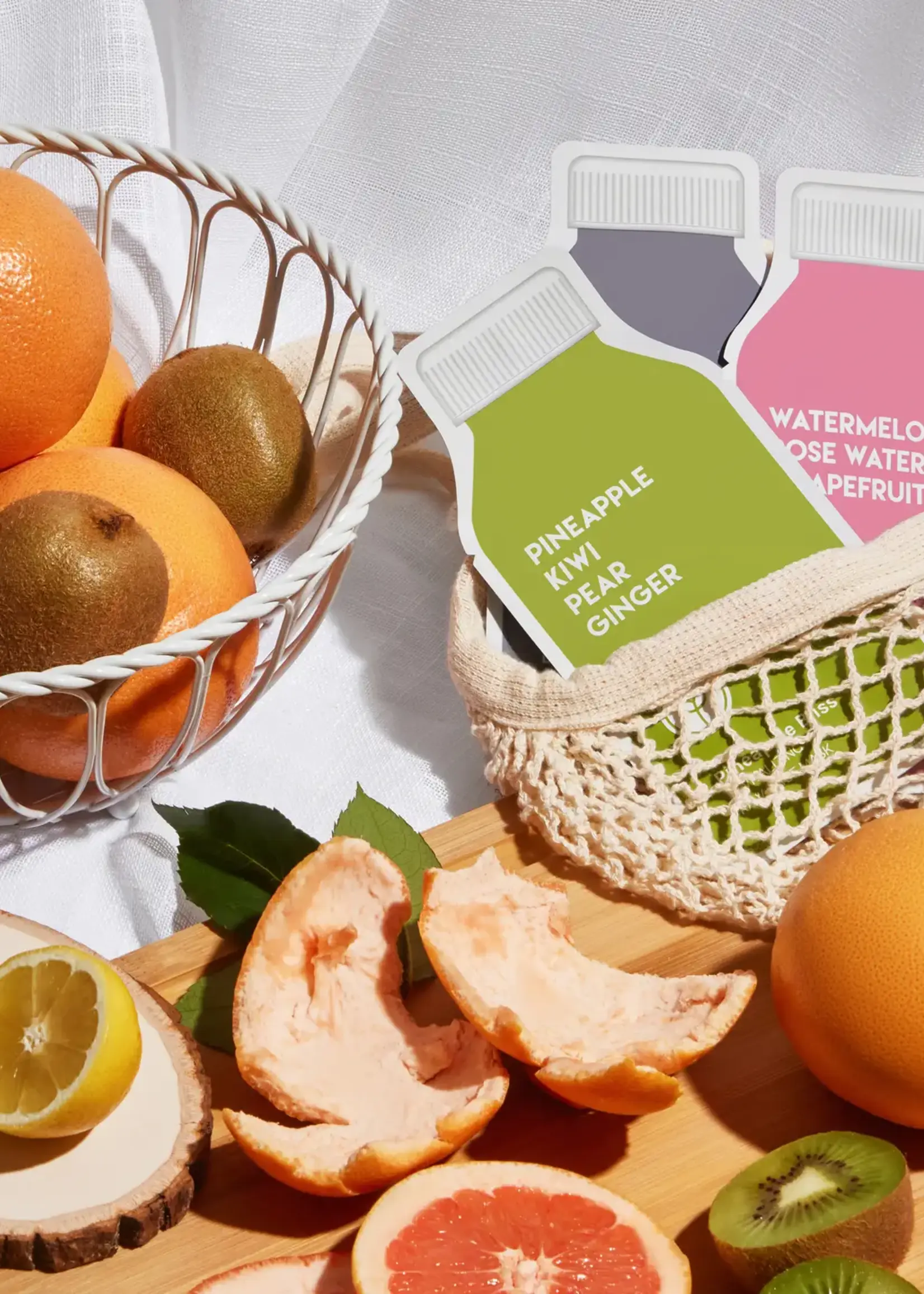 Vitamin C Glow Antioxidant Rich Sheet Mask Set