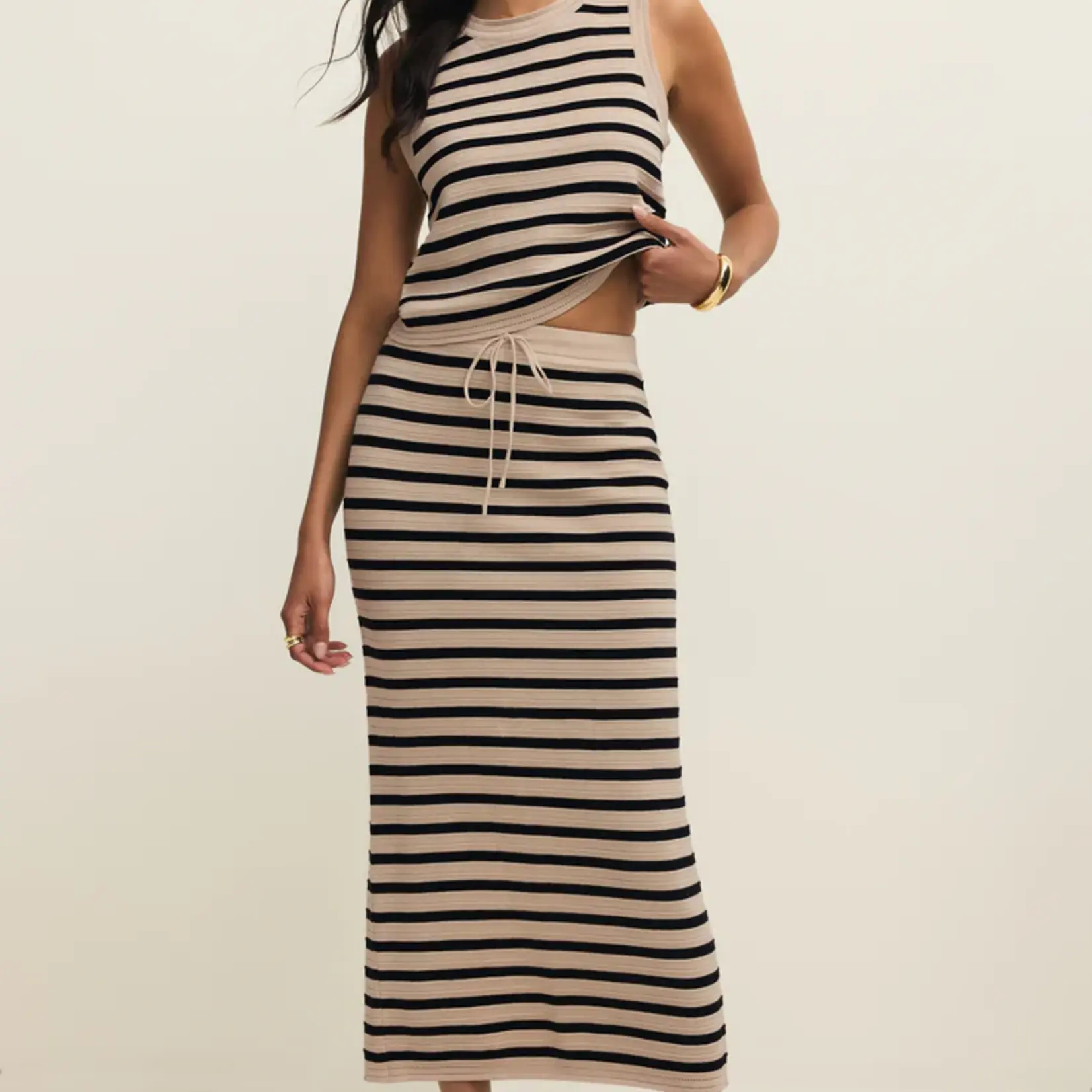 Z Supply Emori Striped Skirt