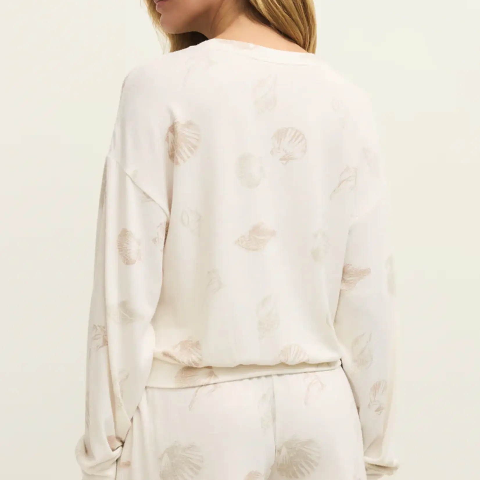 Z Supply Bisous Shell LS Top