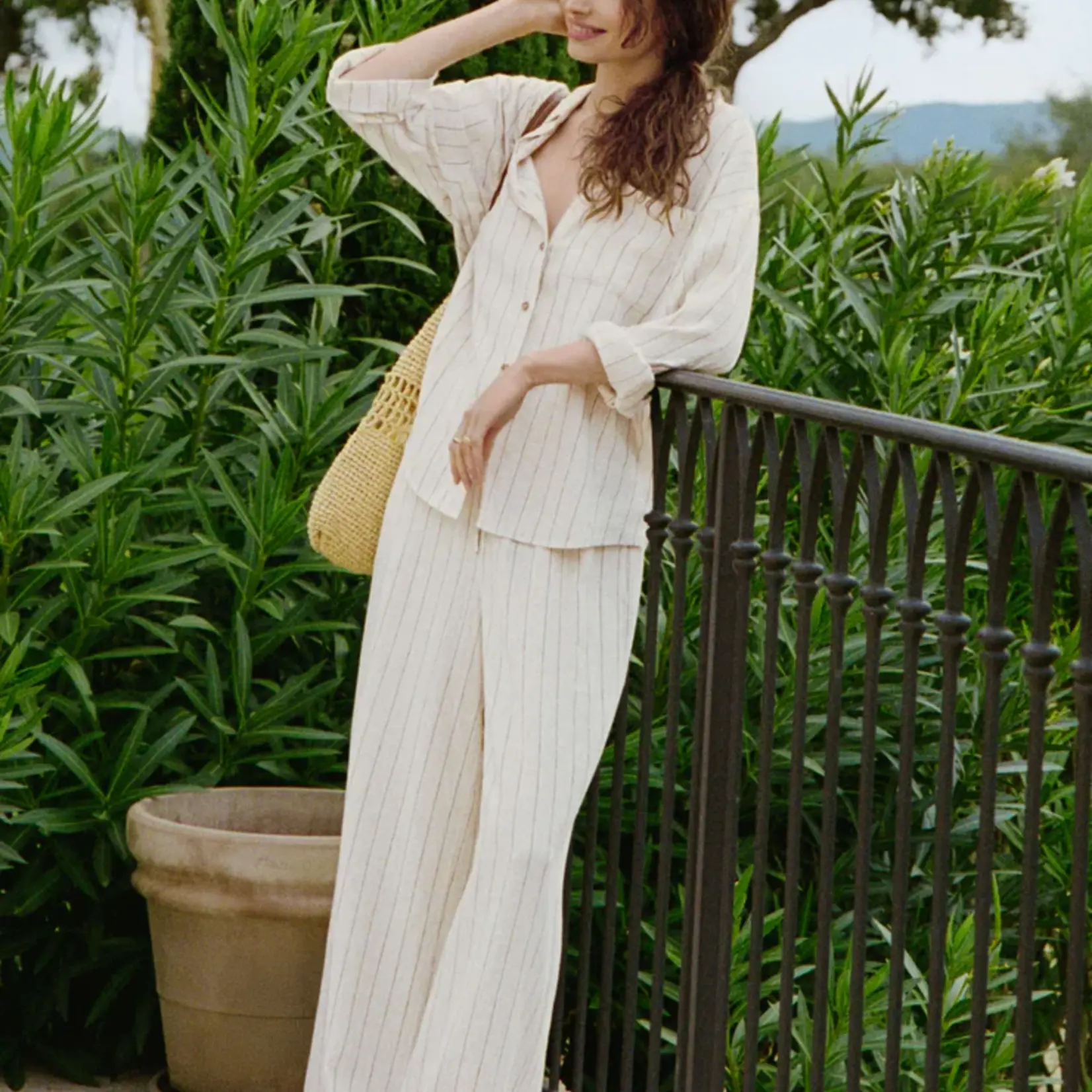 Z Supply Henri Striped Wide Leg Pant