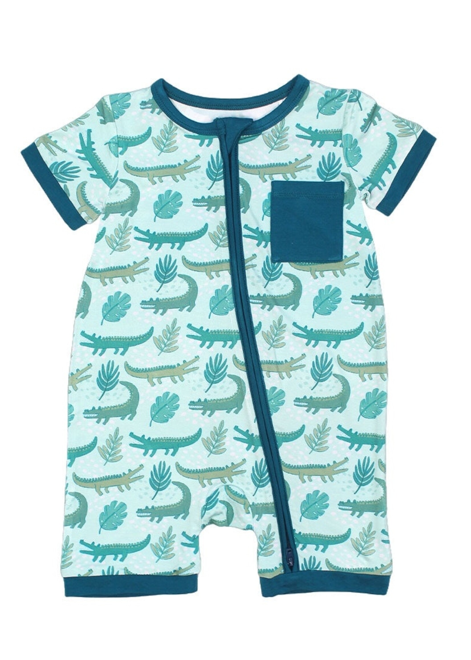 Emerson and Friends Later Gator Bamboo Romper