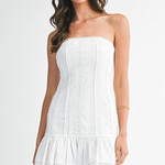 Tube Lace Mini Dress