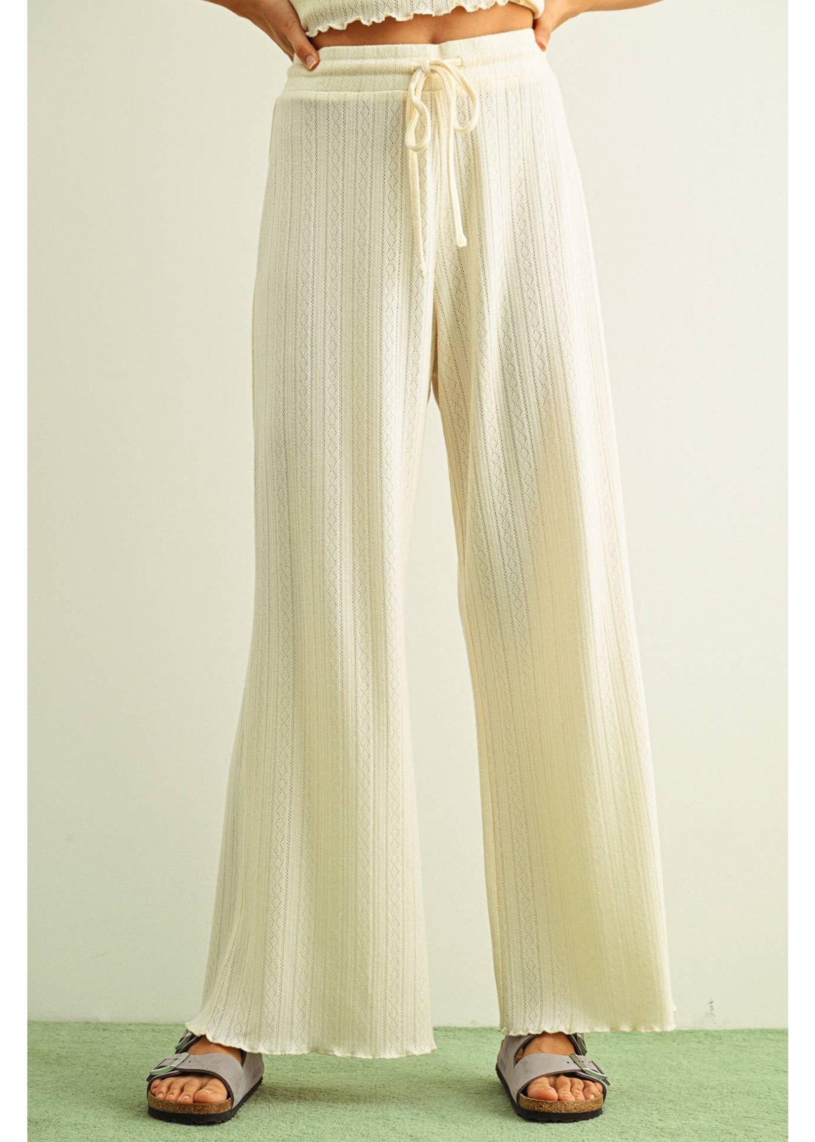 Pointelle Pants