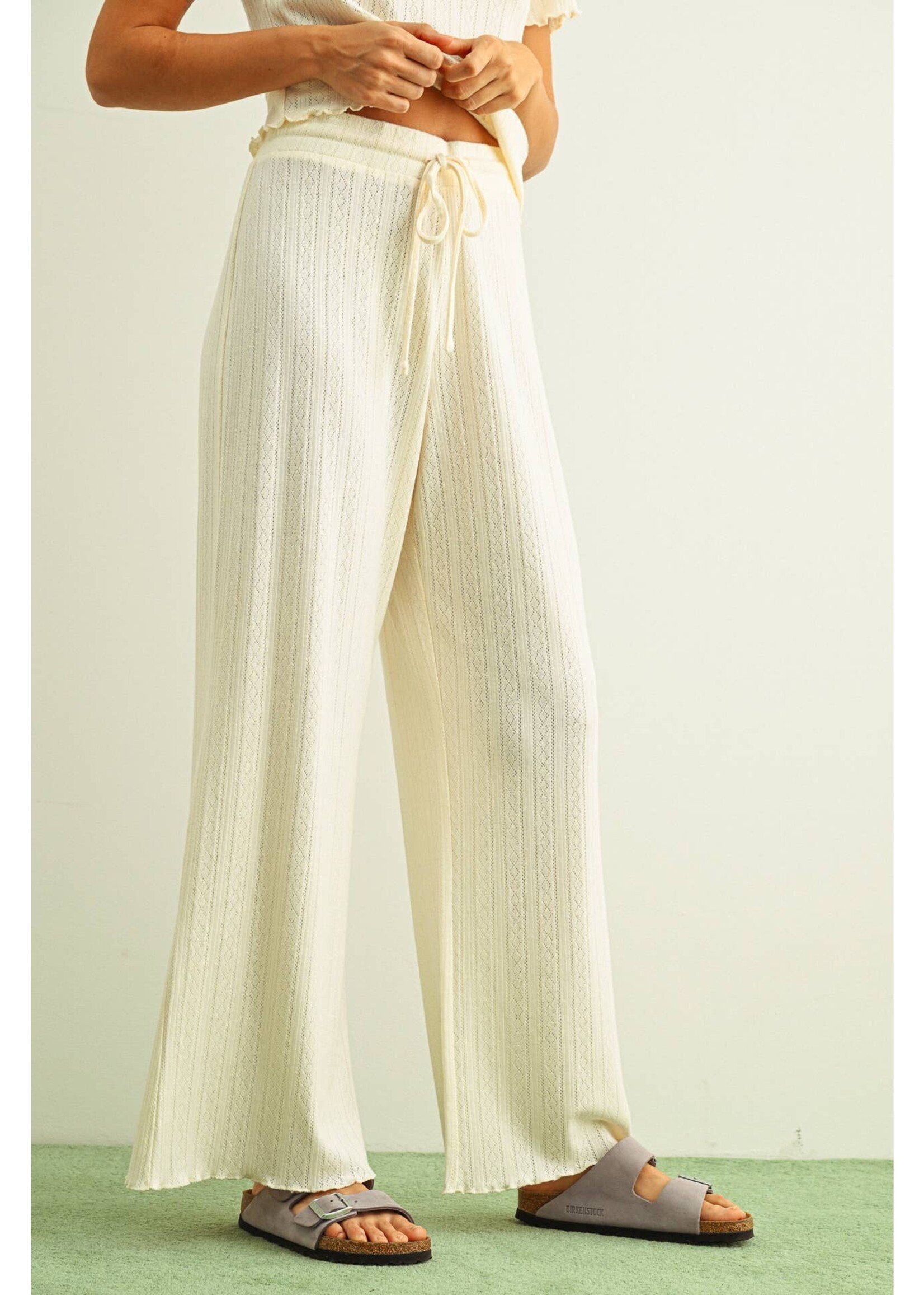 Pointelle Pants