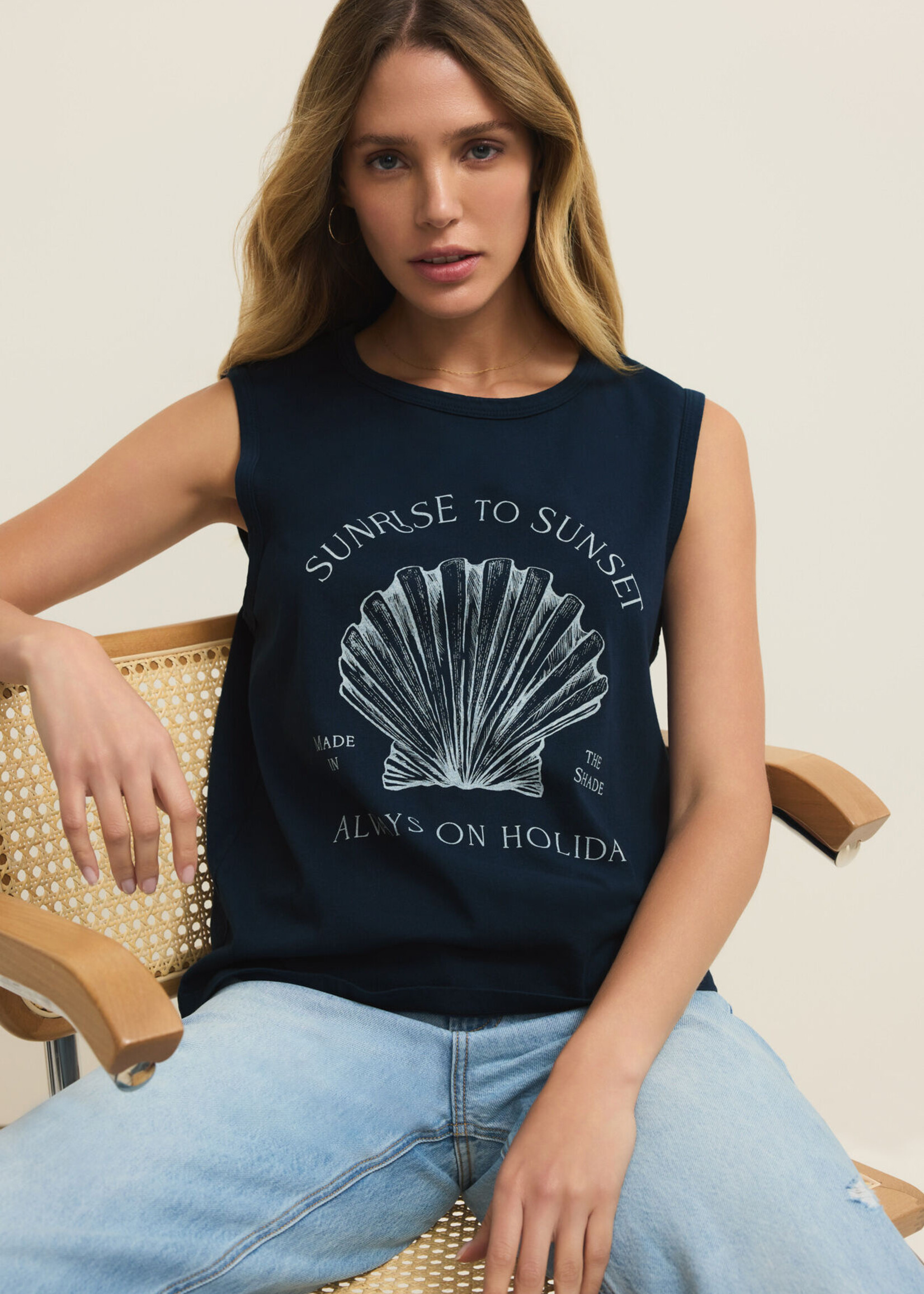 Z Supply Sunrise Muscle Tank