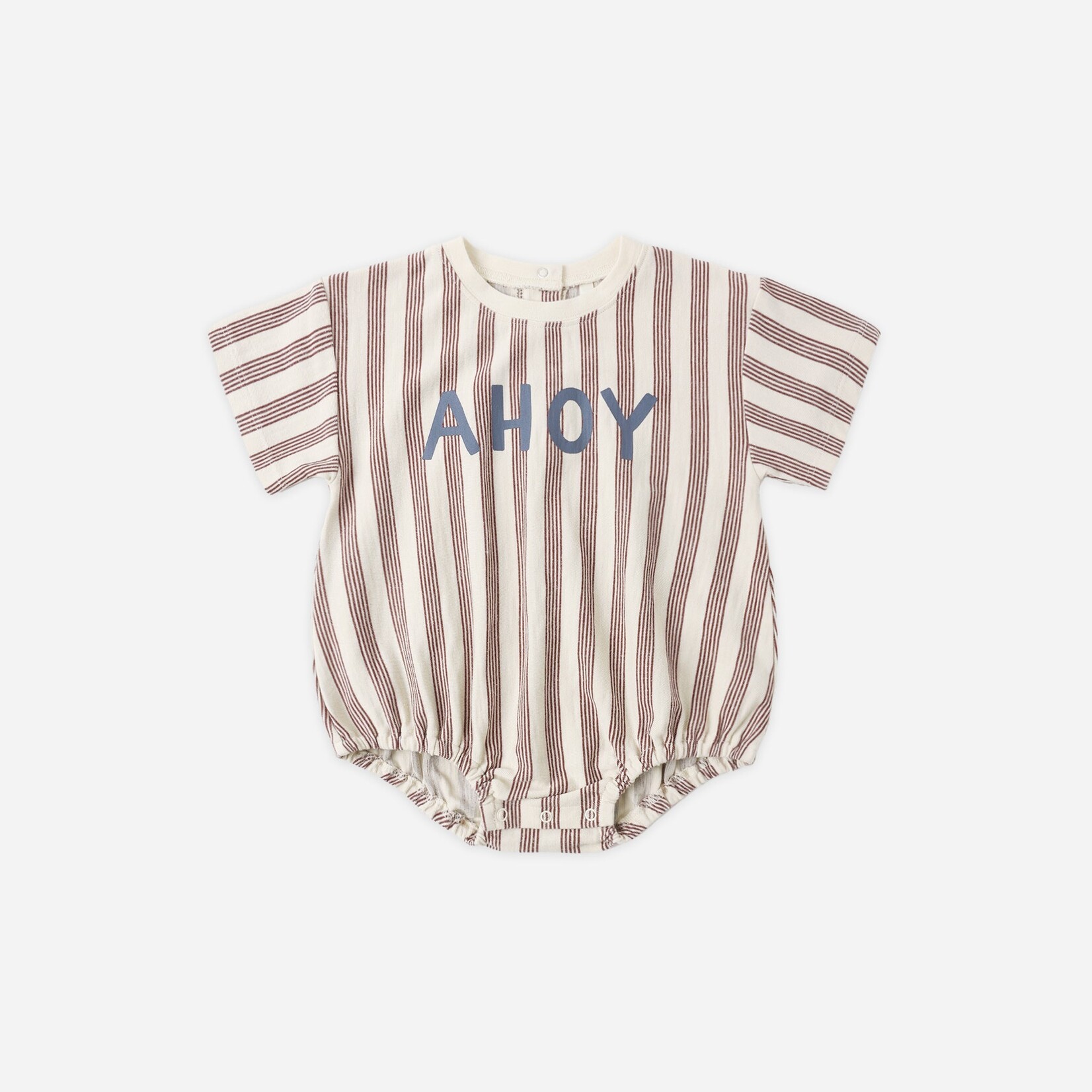 Rylee + Cru LLC RELAXED BUBBLE ROMPER AHOY