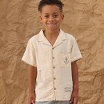 Rylee + Cru LLC LAPEL COLLAR SHIRT SAILOR