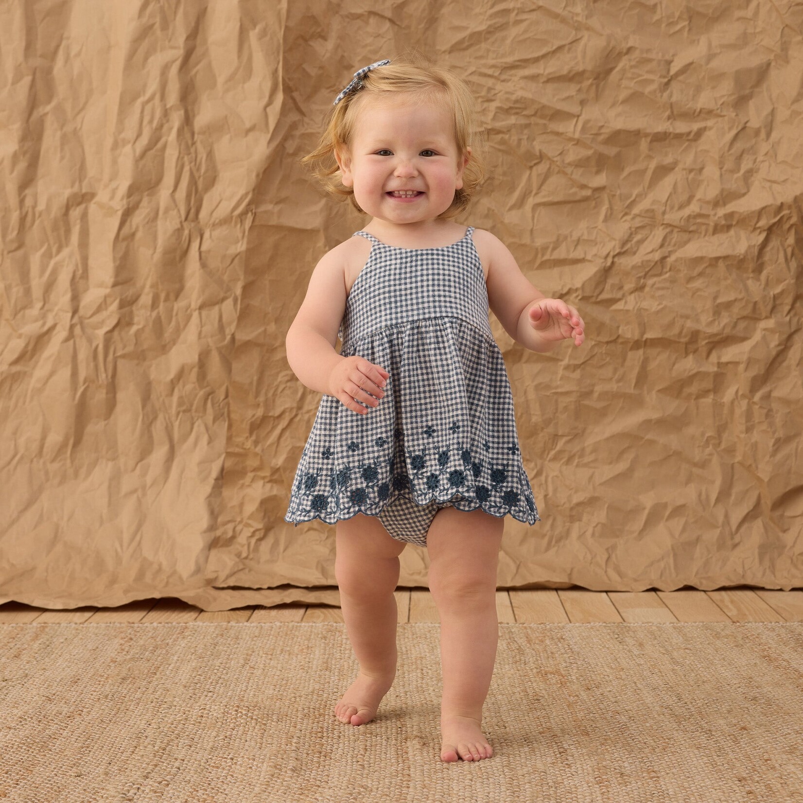 Rylee + Cru LLC ZENNI SET MARINE GINGHAM