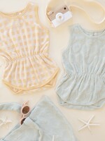 Rylee + Cru LLC CINCH PLAYSUIT SEASHELLS