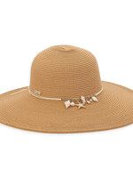 Tan, Paperbraid Floppy, Brim 5"