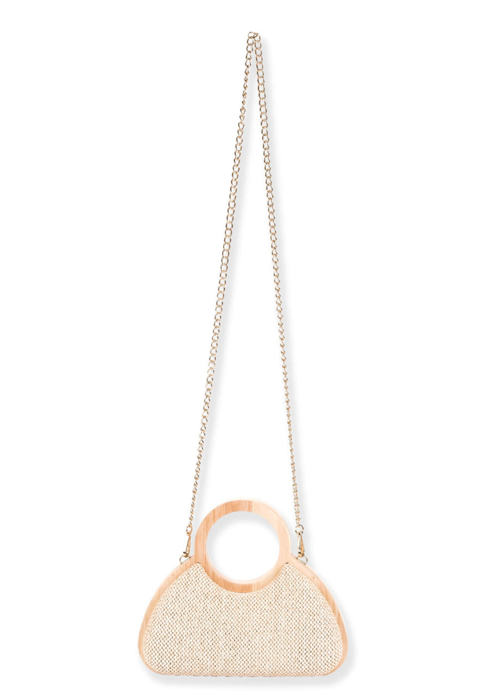 Sun N Sand Poly Straw Crossbody