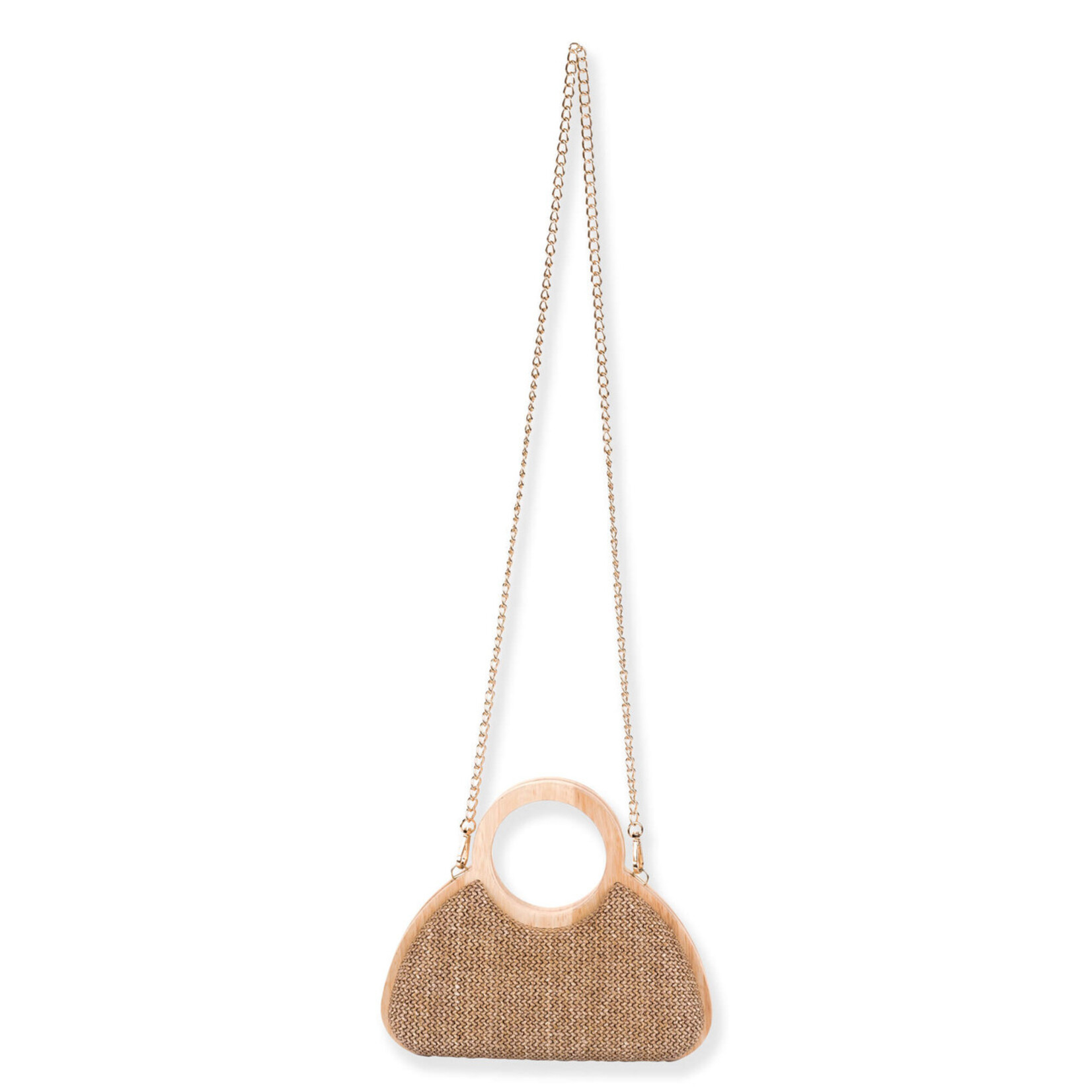 Sun N Sand Poly Straw Crossbody
