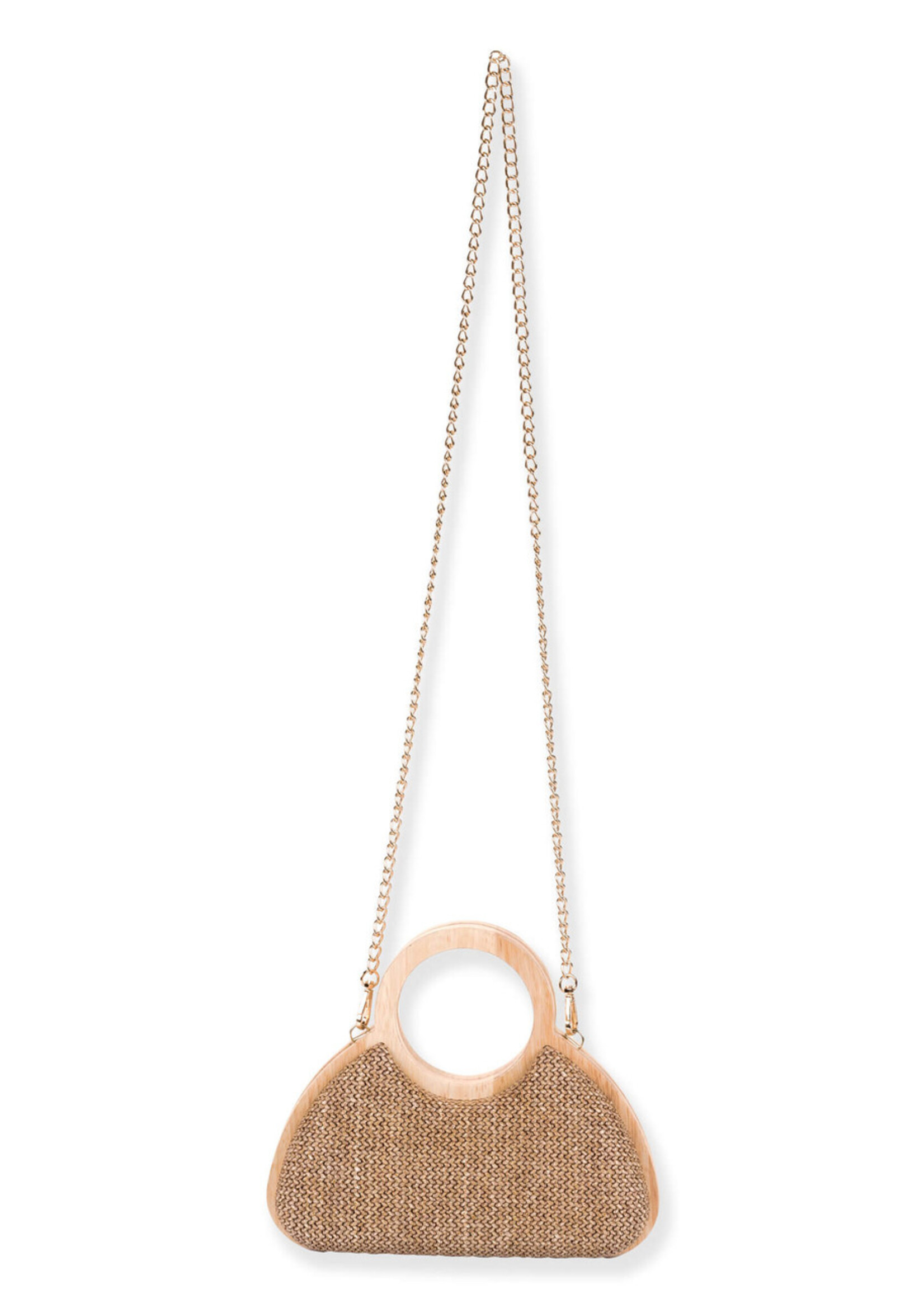 Sun N Sand Poly Straw Crossbody