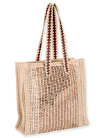 Sun N Sand Paper Straw Shoulder Tote